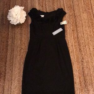 Black cocktail dress.